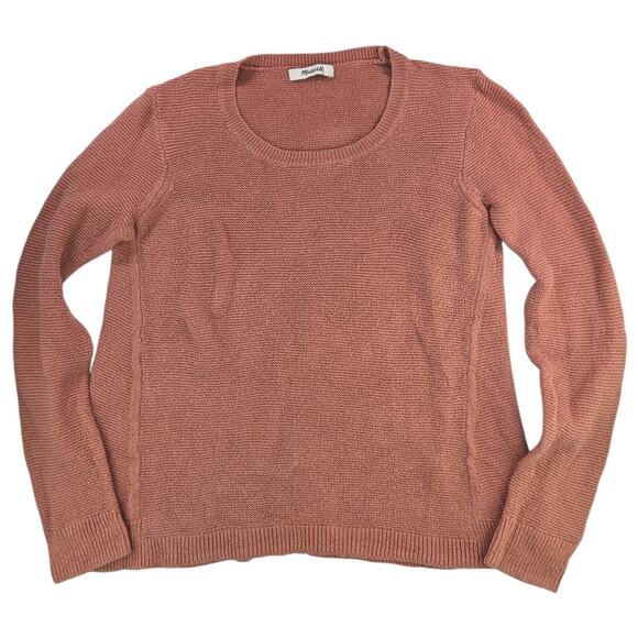 Madewell Sweaters - Madewell | Pink Riverside Texture Sweater
